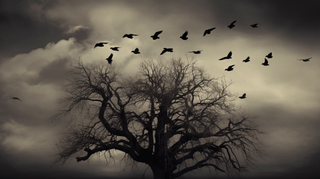 group of crows