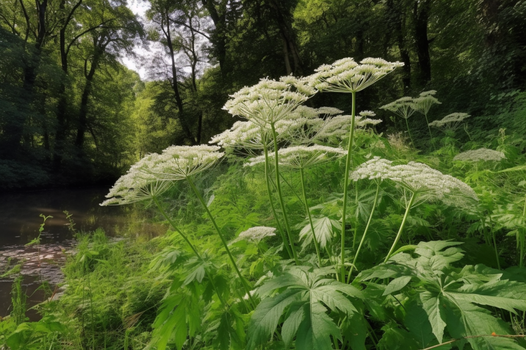 Giant Hogweed (Heracleum Mantegazzianum)
