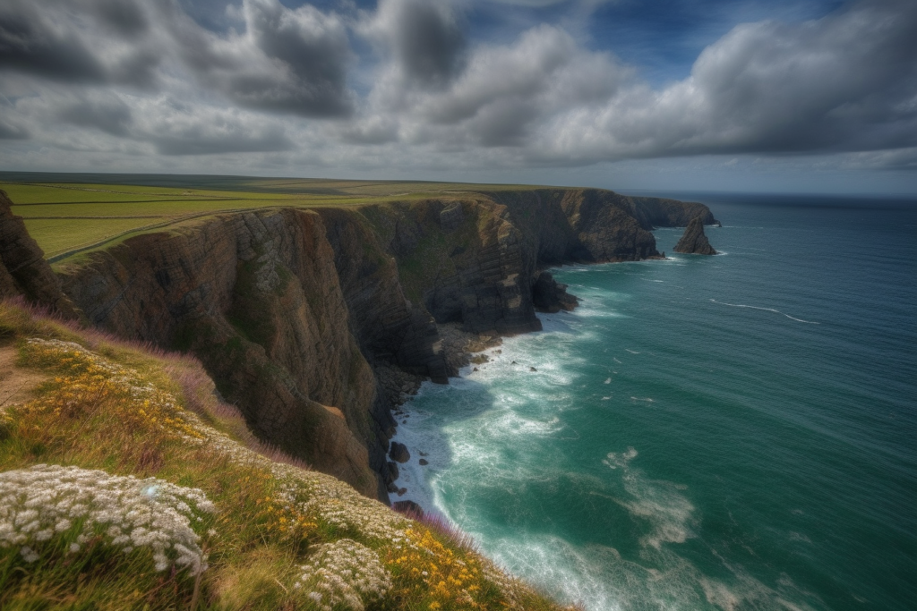 Birding along the cliffs of Cornwall